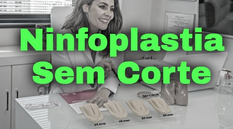 ninfoplastia sem corte